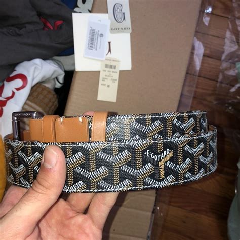 maison goyard belt price|Goyard belt accessories.